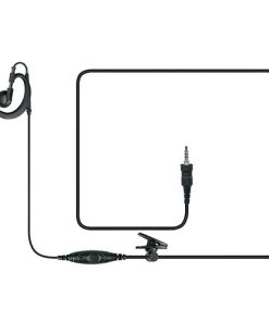 Kit de microfone com fone de ouvido de um fio para vigilância MH-89A4B.